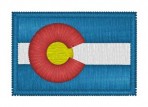 Colorado Flag Iron-on Patch